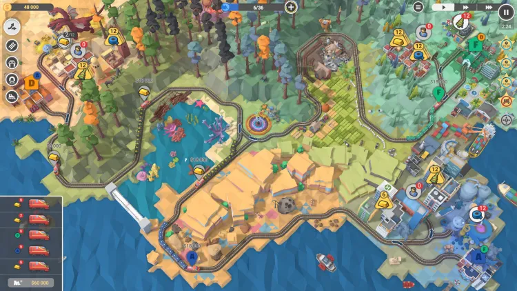 Скриншот Train Valley 2: Workshop Gems - Amethyst DLC — 3