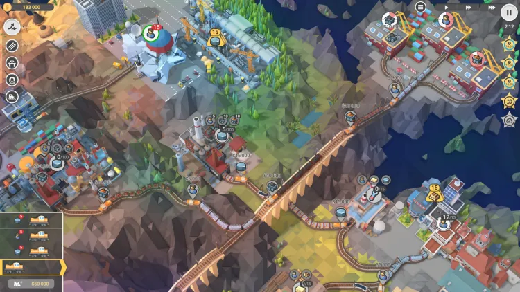 Скриншот Train Valley 2: Workshop Gems - Emerald DLC — 4