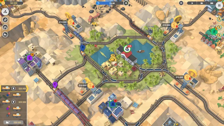 Скриншот Train Valley 2: Workshop Gems - Emerald DLC — 5