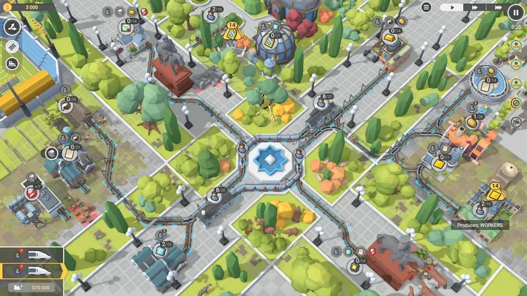 Скриншот Train Valley 2: Workshop Gems - Onyx — 2