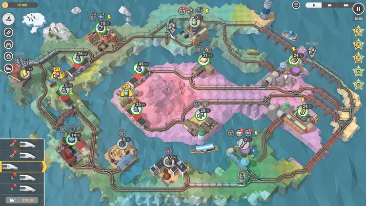 Скриншот Train Valley 2: Workshop Gems - Onyx — 3
