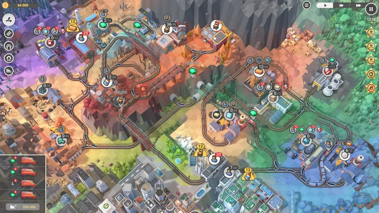 Скриншот Train Valley 2: Workshop Gems - Onyx — 4