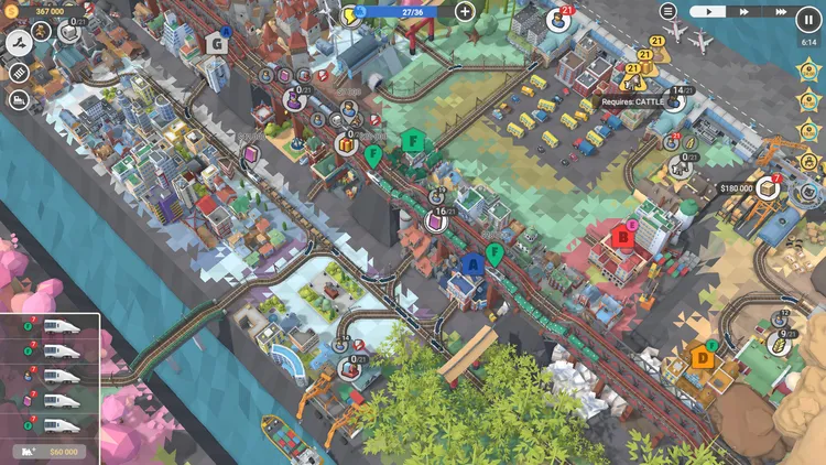 Скриншот Train Valley 2: Workshop Gems - Onyx — 7