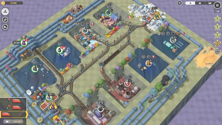 Скриншот Train Valley 2: Workshop Gems - Onyx — 9