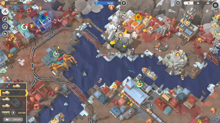 Скриншот Train Valley 2: Workshop Gems - Sapphire — 1