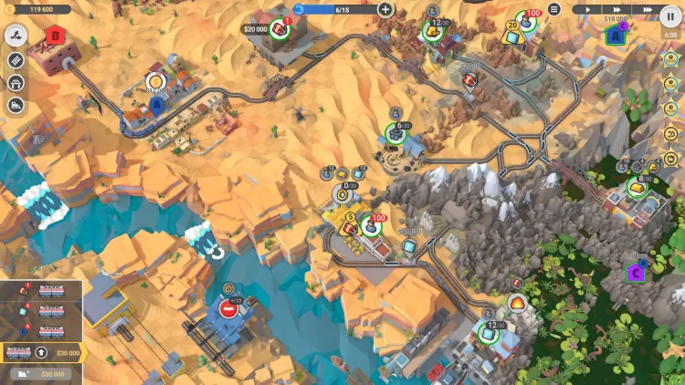 Скриншот Train Valley 2: Workshop Gems - Sapphire — 7