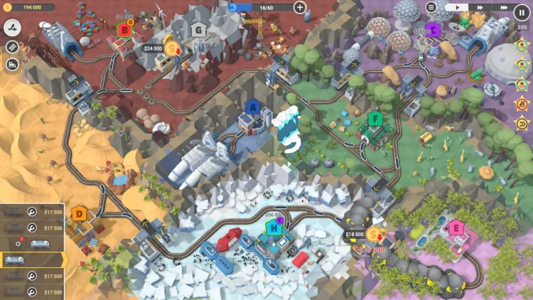 Скриншот Train Valley 2: Workshop Gems - Sapphire — 9