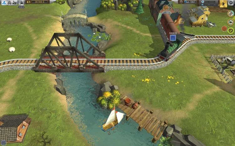 Скриншот Train Valley — 6