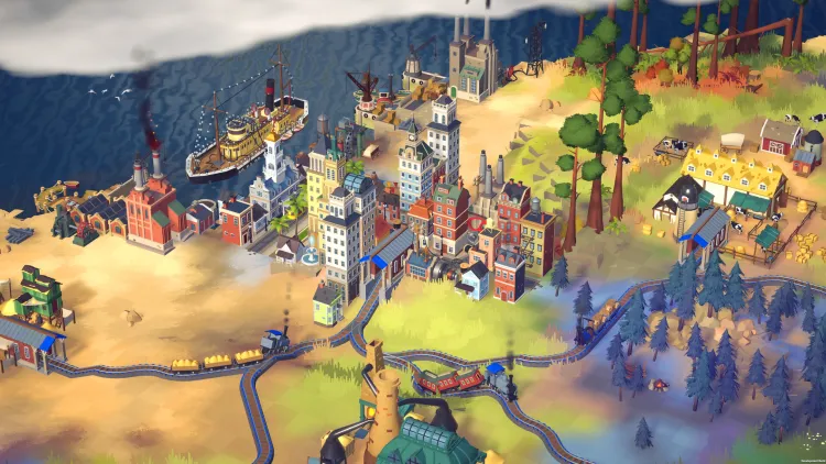Скриншот Train Valley World — 4