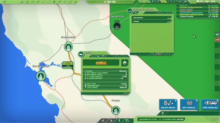 Скриншот Transport INC — 2
