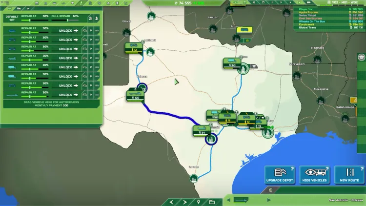 Скриншот Transport INC — 7