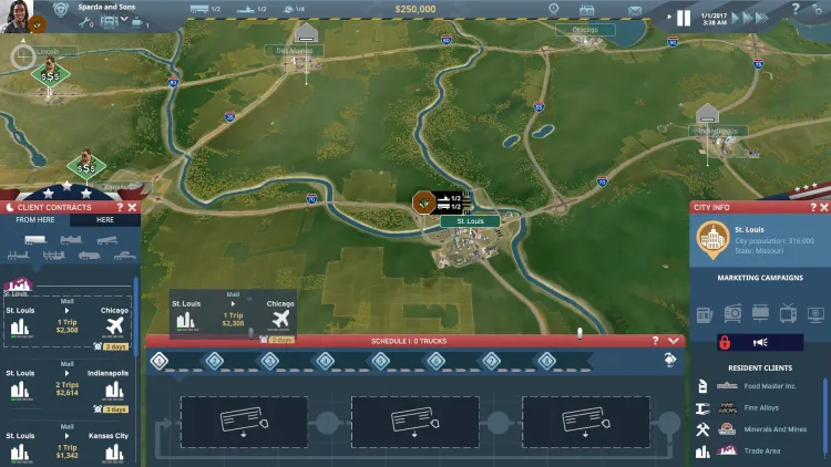 Скриншот TransRoad: USA (Версия для СНГ [ Кроме РФ и РБ ]) — 2