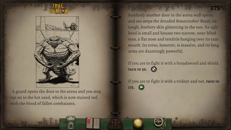 Скриншот Trial of Champions (Fighting Fantasy Classics) DLC — 2