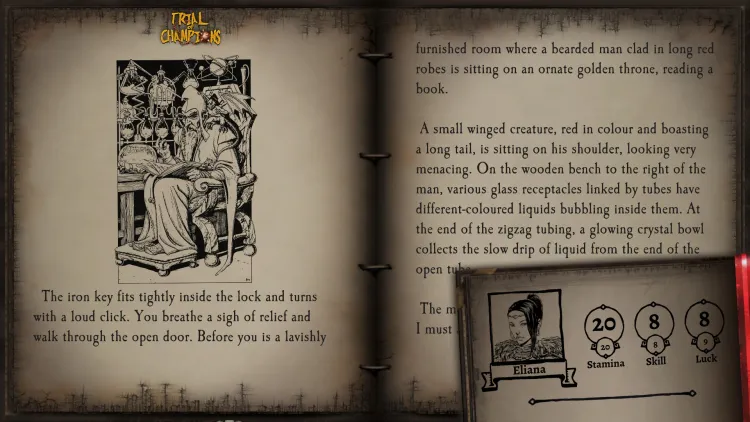 Скриншот Trial of Champions (Fighting Fantasy Classics) DLC — 3
