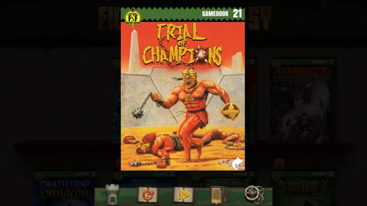 Скриншот Trial of Champions (Fighting Fantasy Classics) DLC — 4