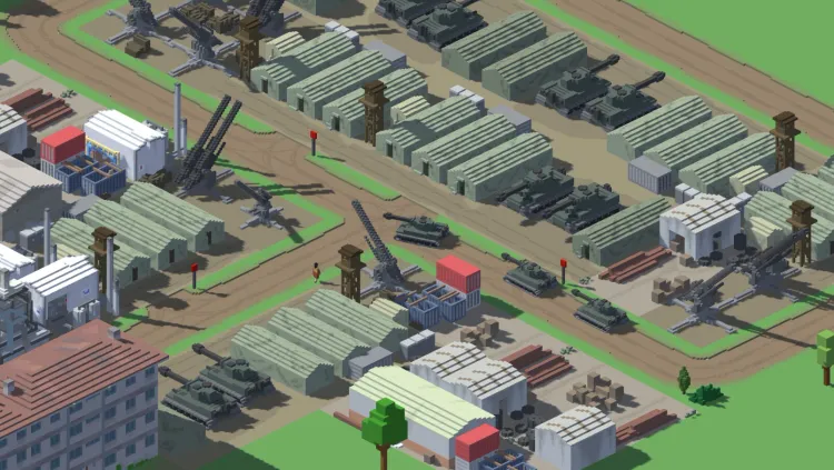 Скриншот Urbek City Builder - Defend the City DLC — 2
