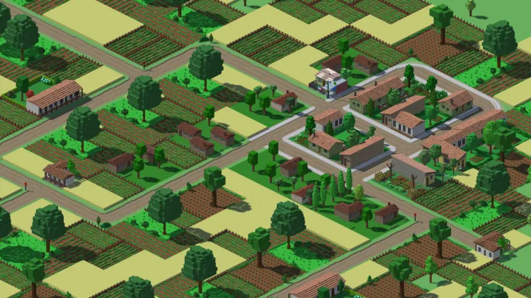 Скриншот Urbek City Builder — 1