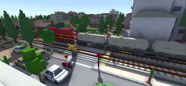 Скриншот Urbek City Builder - Trains DLC — 9