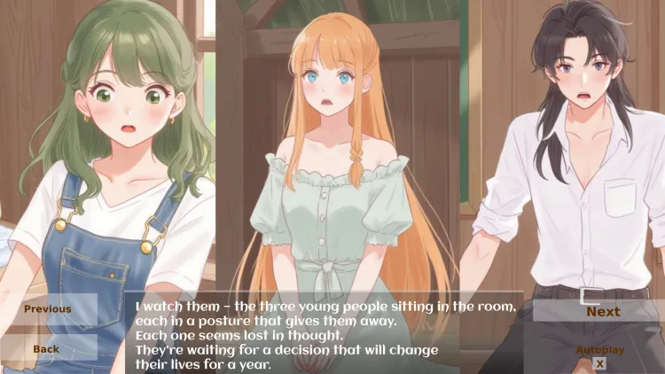 Скриншот US Visual Novel — 2