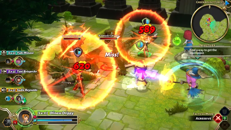 Скриншот Valthirian Arc: Hero School Story (Nintendo Switch - Цифровая версия) (EU) — 1
