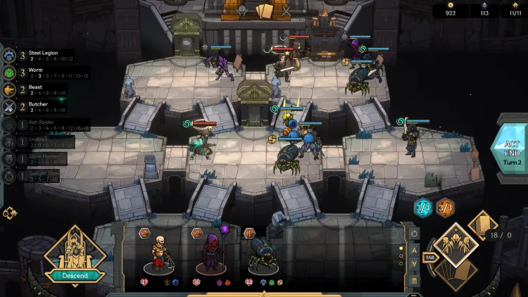 Скриншот Vambrace: Dungeon Monarch — 1