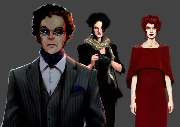 Скриншот Vampire: The Masquerade - Coteries of New York Artbook — 2