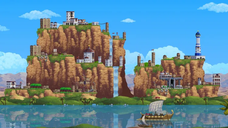 Скриншот Vertical Kingdom — 1