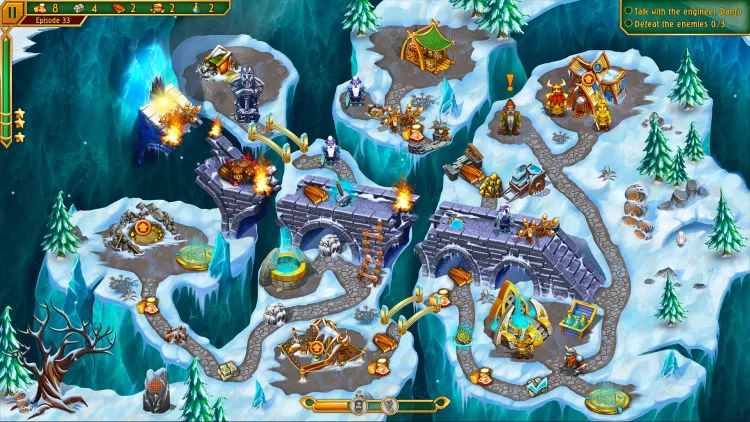 Скриншот Viking Brothers 3 — 4