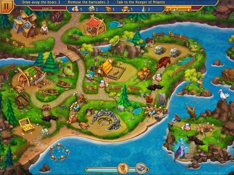 Скриншот Viking Brothers 5 — 1