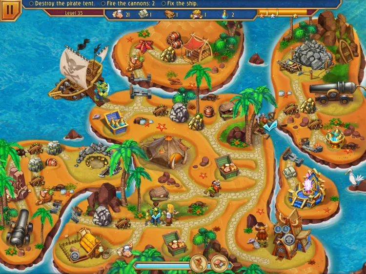 Скриншот Viking Brothers 5 — 2