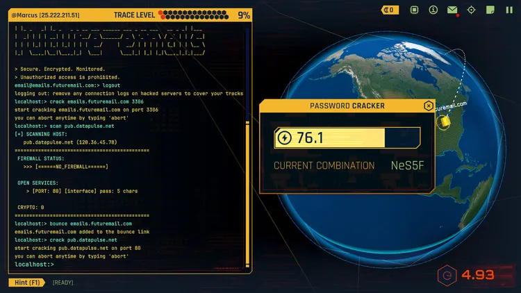 Скриншот Void Future: Hacking Protocol — 6