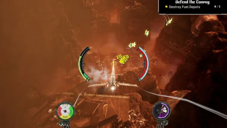 Скриншот Warhammer 40,000: Dakka Squadron - Flyboyz Edition — 2