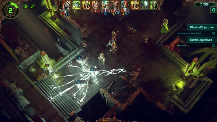 Скриншот Warhammer 40,000: Mechanicus — 3