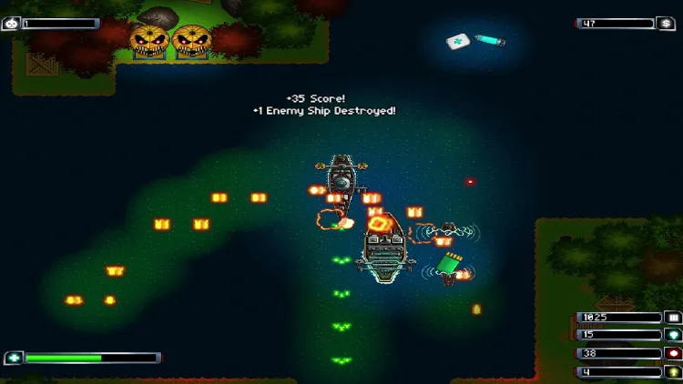 Скриншот Warships on the Halloween Night — 3