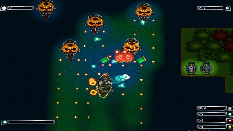 Скриншот Warships on the Halloween Night — 4