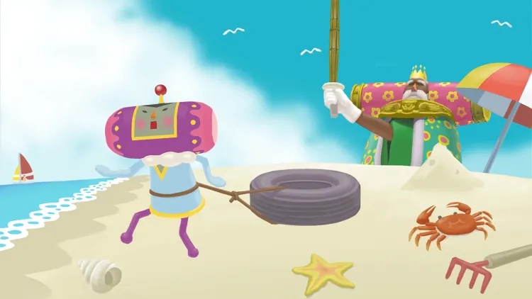 Скриншот We Love Katamari REROLL+ Royal Reverie — 4