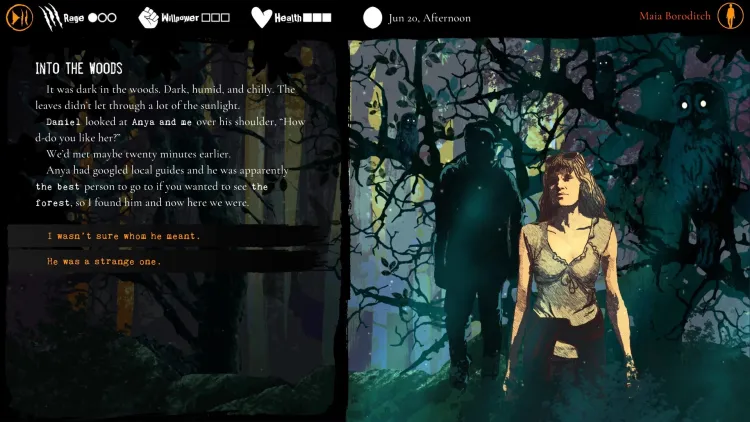 Скриншот Werewolf: The Apocalypse - Heart of the Forest — 1