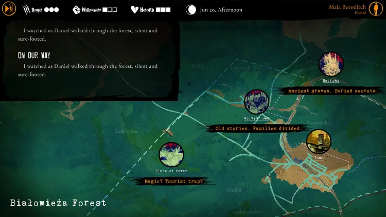 Скриншот Werewolf: The Apocalypse - Heart of the Forest — 3
