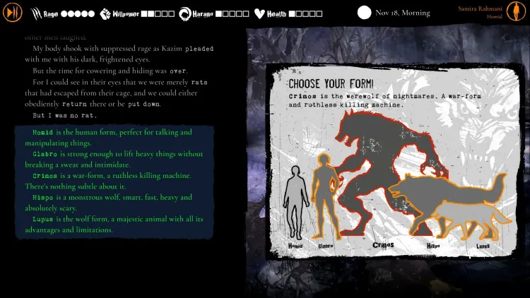Скриншот Werewolf: The Apocalypse - Purgatory — 4