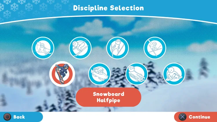 Скриншот Winter Games Challenge — 1