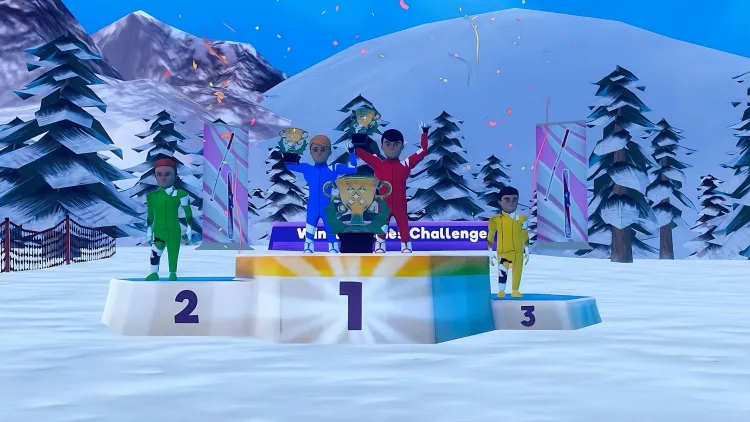 Скриншот Winter Games Challenge — 2