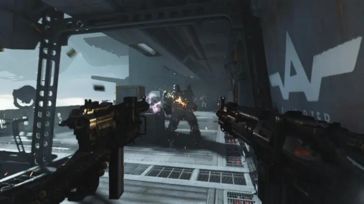 Скриншот Wolfenstein 2 New Colossus (Nintendo Switch - Цифровая версия) (EU) — 2