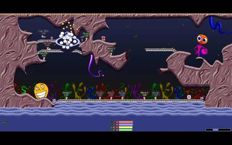 Скриншот Worms Armageddon — 3