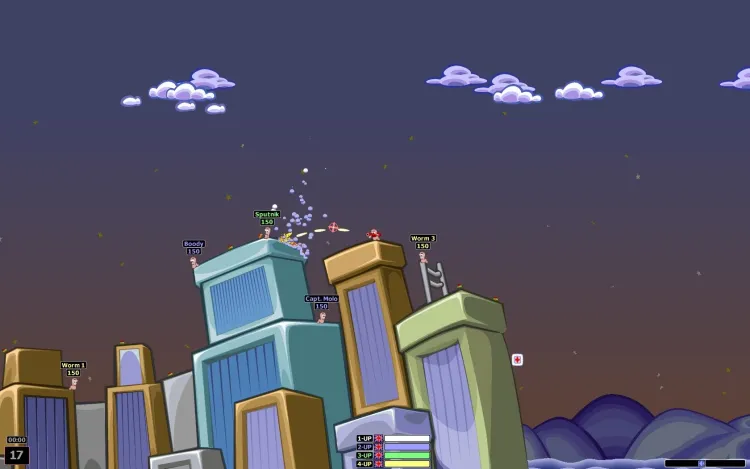 Скриншот Worms Armageddon — 6
