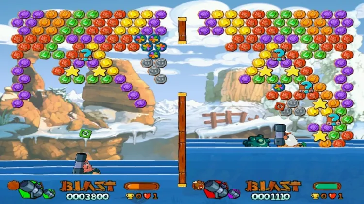 Скриншот Worms Blast — 3