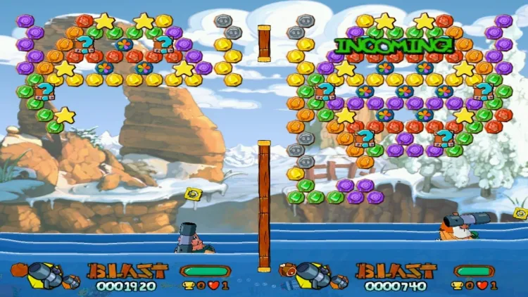 Скриншот Worms Blast — 4