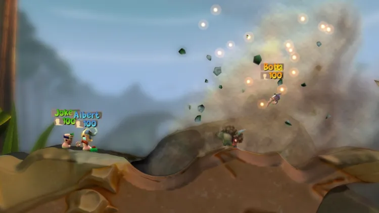 Скриншот Worms Clan Wars — 2