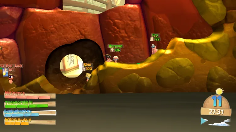 Скриншот Worms Clan Wars — 5
