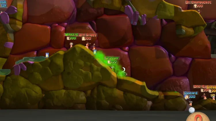 Скриншот Worms Clan Wars — 6
