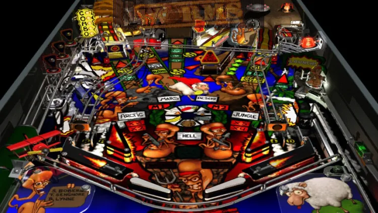 Скриншот Worms Pinball — 8